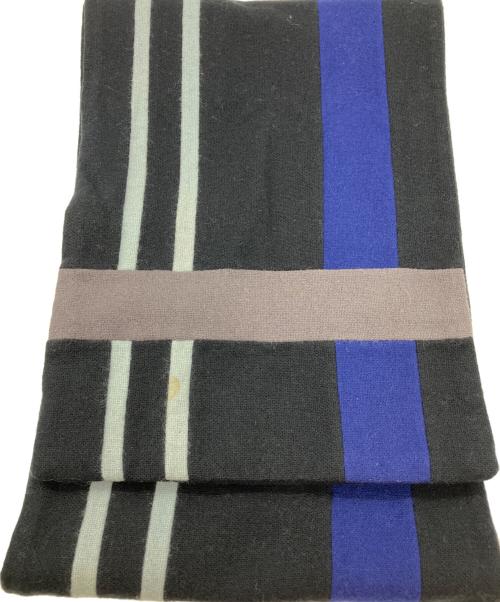 COMME des GARCONS HOMME（コムデギャルソン オム）COMME des GARCONS HOMME (コムデギャルソン オム) マフラー ブラックの古着・服飾アイテム
