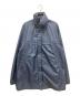 COMME des GARCONS SHIRT（コムデギャルソンシャツ）の古着「スタンドカラーナイロンジャケット」｜ネイビー