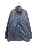 COMME des GARCONS SHIRTコムデギャルソンシャツ）の古着「スタンドカラーナイロンジャケット」｜ネイビー