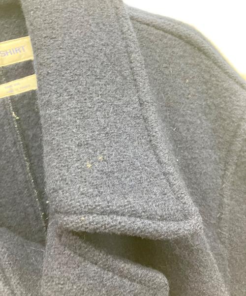 COMME des GARCONS SHIRT（コムデギャルソンシャツ）COMME des GARCONS SHIRT (コムデギャルソンシャツ) Pコート ブルー サイズ:Ｍの古着・服飾アイテム