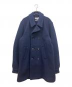 COMME des GARCONS SHIRTコムデギャルソンシャツ）の古着「Pコート」｜ブルー