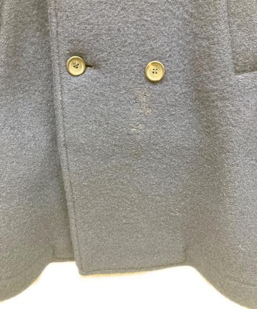 COMME des GARCONS SHIRT（コムデギャルソンシャツ）COMME des GARCONS SHIRT (コムデギャルソンシャツ) Pコート ブルー サイズ:Ｍの古着・服飾アイテム