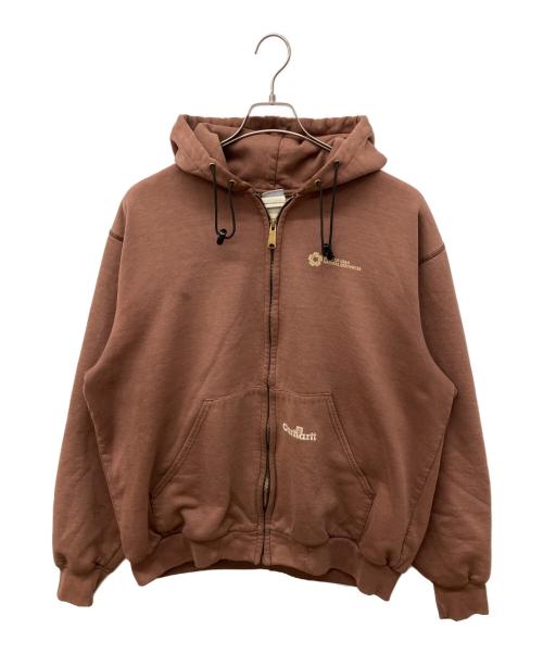 CarHartt（カーハート）CarHartt (カーハート) ダックパーカー ブラウン サイズ:Ｌの古着・服飾アイテム