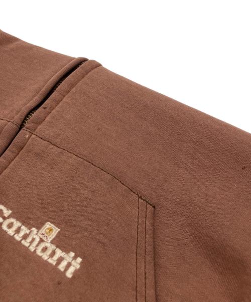 CarHartt（カーハート）CarHartt (カーハート) ダックパーカー ブラウン サイズ:Ｌの古着・服飾アイテム