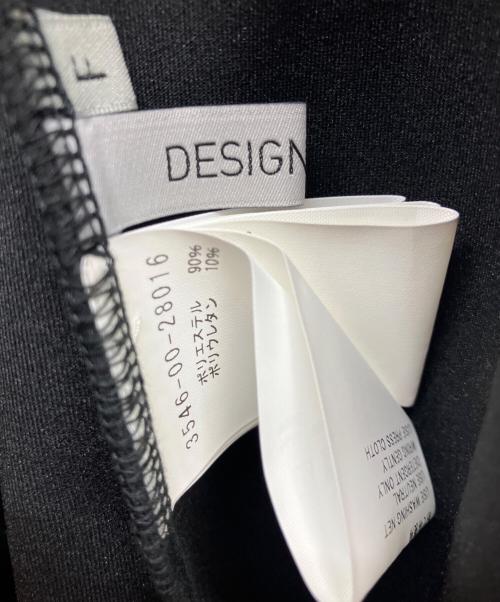 DESIGNWORKS（デザインワークス）DESIGNWORKS (デザインワークス) ロングジレ ブラック サイズ:Freeの古着・服飾アイテム