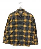 CALEEキャリー）の古着「長袖シャツ」｜オレンジ