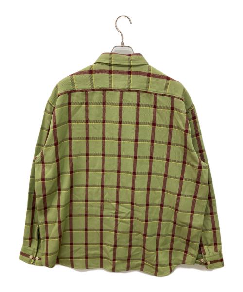 CALEE（キャリー）CALEE (キャリー) 長袖シャツ グリーン サイズ:XXLの古着・服飾アイテム