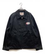 CALEEキャリー）の古着「スイングトップ　STITCHED COLLAR WORK JACKET」｜ブラック