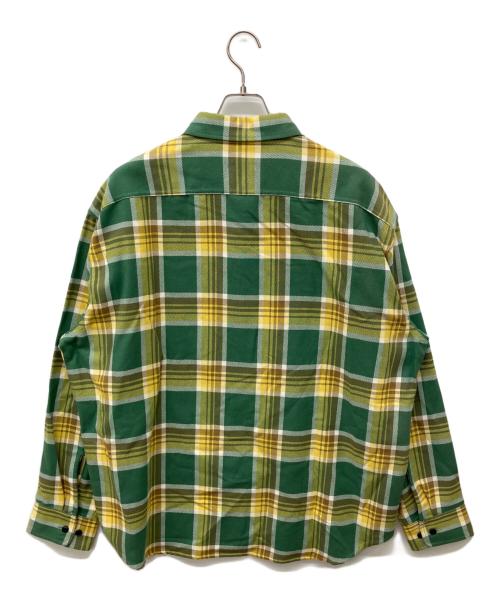 CALEE（キャリー）CALEE (キャリー) 長袖シャツ グリーン サイズ:XXLの古着・服飾アイテム