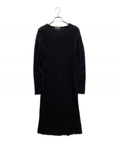 中古・古着通販】PRADA (プラダ) ワンピース ブラック サイズ:38