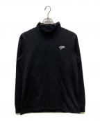 BEAMS GOLF×Keith Haringビームスゴルフ×キースヘリング）の古着「モックタートルネックシャツ」｜ブラック