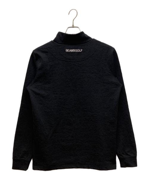BEAMS GOLF（ビームスゴルフ）BEAMS GOLF (ビームスゴルフ) Keith Haring (キースヘリング) モックタートルネックシャツ ブラック サイズ:Mの古着・服飾アイテム