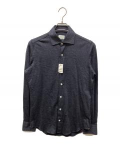中古・古着通販】sans limite (サンリミット) ストライプシャツ ブルー