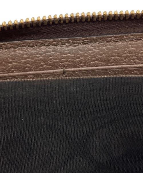 GUCCI（グッチ）GUCCI (グッチ) オフィディア GG ジップアラウンドウォレット ベージュの古着・服飾アイテム