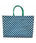 MARNI (マルニ) フラワーバスケットバッグ ブルー×オレンジ：13000円