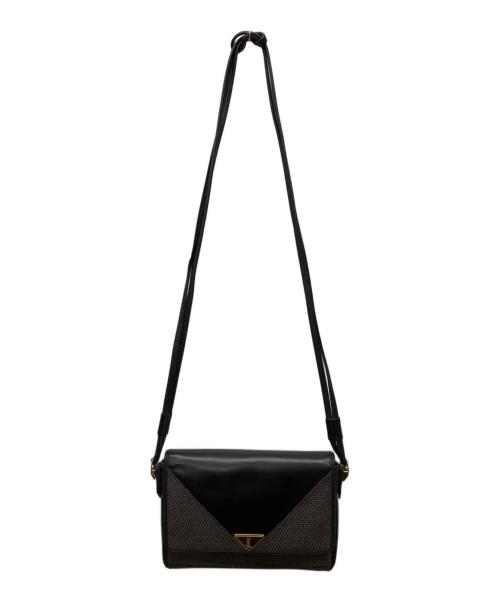 Yves Saint Laurent（イヴサンローラン）Yves Saint Laurent (イヴサンローラン) ショルダーバッグ ブラックの古着・服飾アイテム