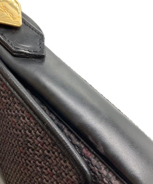 Yves Saint Laurent（イヴサンローラン）Yves Saint Laurent (イヴサンローラン) ショルダーバッグ ブラックの古着・服飾アイテム