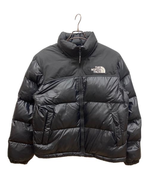 THE NORTH FACE（ザ ノース フェイス）THE NORTH FACE (ザ ノース フェイス) M'S NUPTSE ON BALL JACKET　ダウンジャケット ホワイト×ブラック サイズ:100（L）の古着・服飾アイテム