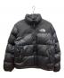 THE NORTH FACE（ザ ノース フェイス）の古着「M'S NUPTSE ON BALL JACKET　ダウンジャケット」｜ホワイト×ブラック
