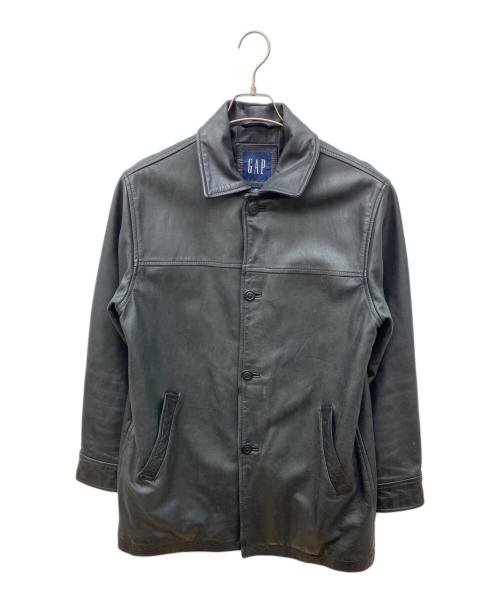GAP（ギャップ）GAP (ギャップ) 00's レザーコート ブラック サイズ:XSの古着・服飾アイテム