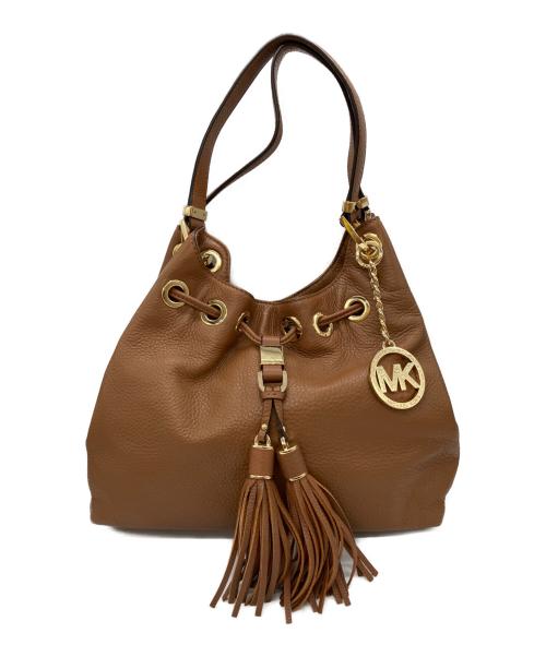 MICHAEL MICHAEL KORS（マイケル マイケルコース）MICHAEL MICHAEL KORS (マイケル マイケルコース) ショルダーバッグ ブラウンの古着・服飾アイテム