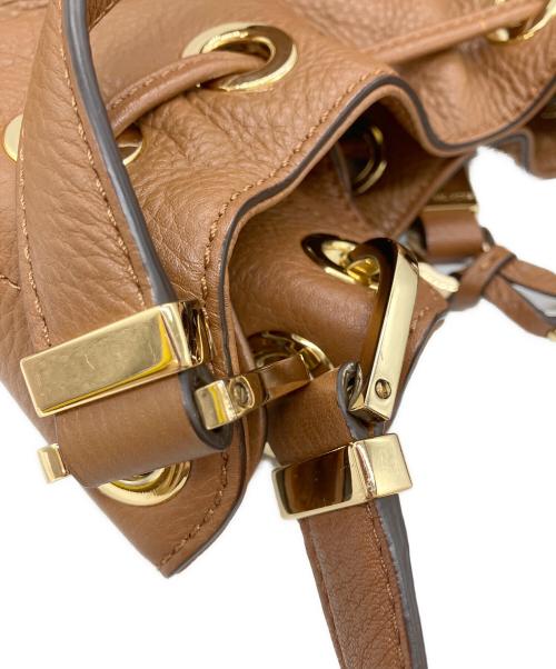 MICHAEL MICHAEL KORS（マイケル マイケルコース）MICHAEL MICHAEL KORS (マイケル マイケルコース) ショルダーバッグ ブラウンの古着・服飾アイテム
