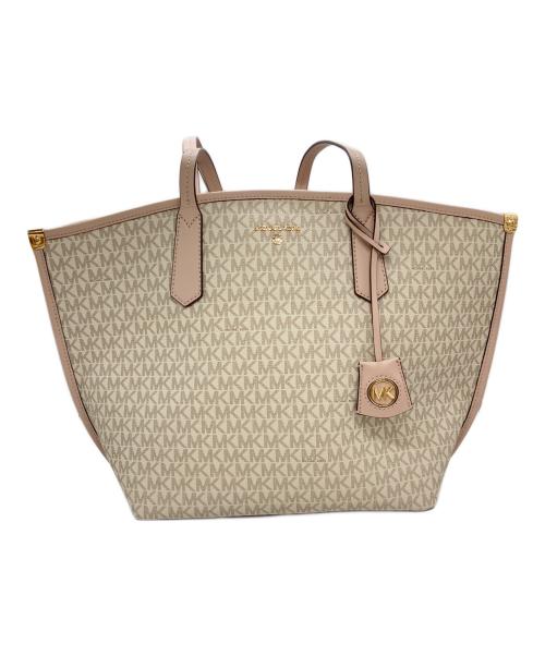 MICHAEL KORS（マイケル・コース）MICHAEL KORS (マイケル・コース) トートバッグ アイボリーの古着・服飾アイテム