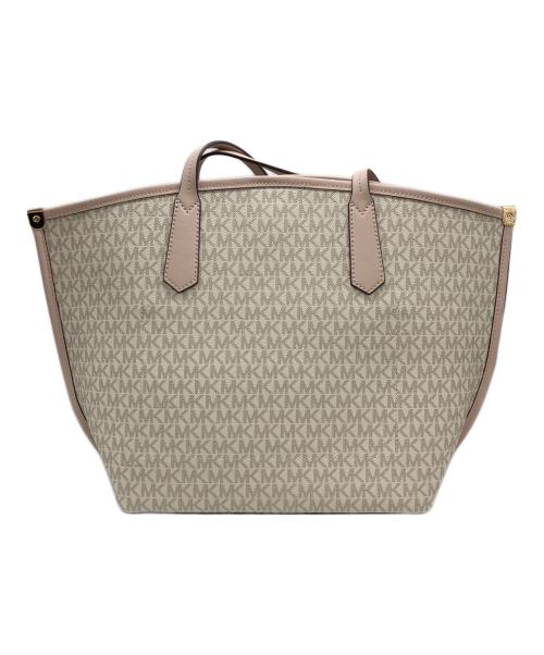 MICHAEL KORS（マイケル・コース）MICHAEL KORS (マイケル・コース) トートバッグ アイボリーの古着・服飾アイテム