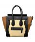 CELINE（セリーヌ）の古着「ラゲージマイクロショッパー」｜ベージュ×ブラック
