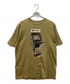PS Paul SmithＰＳポールスミス）の古着「'Arcade Game' プリントオーガニックコットンTシャツ」｜ブラウン
