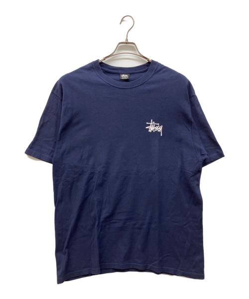 stussy（ステューシー）stussy (ステューシー) プリントTシャツ ネイビー サイズ:XLの古着・服飾アイテム
