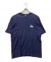 stussy（ステューシー）の古着「プリントTシャツ」｜ネイビー
