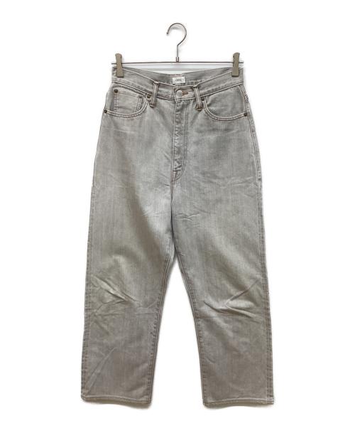 CIOTA（シオタ）CIOTA (シオタ) スビンコットン 13.5oz ハイウエスト デニム パンツ グレー サイズ:27の古着・服飾アイテム