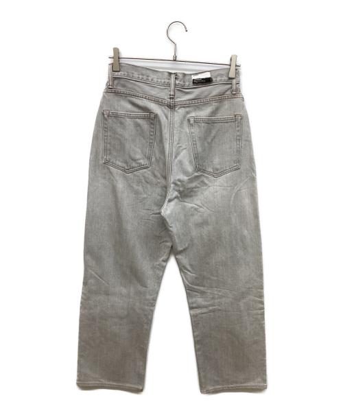 CIOTA（シオタ）CIOTA (シオタ) スビンコットン 13.5oz ハイウエスト デニム パンツ グレー サイズ:27の古着・服飾アイテム