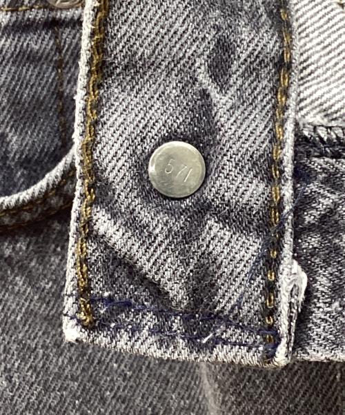 LEVI'S（リーバイス）LEVI'S (リーバイス) 先染めブラックデニムパンツ ブラック サイズ:W33×L30の古着・服飾アイテム