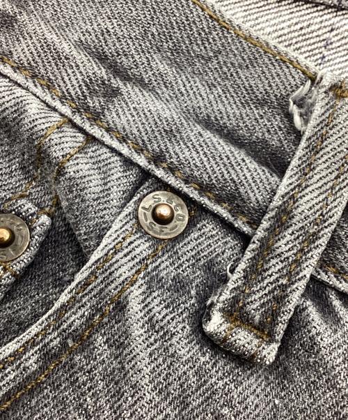 LEVI'S（リーバイス）LEVI'S (リーバイス) 先染めブラックデニムパンツ ブラック サイズ:W33×L30の古着・服飾アイテム