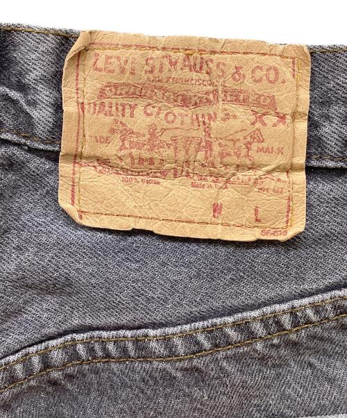 LEVI'S（リーバイス）LEVI'S (リーバイス) 先染めブラックデニムパンツ ブラック サイズ:W33×L30の古着・服飾アイテム