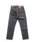 LEVI'S (リーバイス) 先染めブラックデニムパンツ ブラック サイズ:W33×L30：15000円