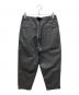 BEAMS (ビームス) バギーテーパードパンツ グレー サイズ:Ｓ 未使用品：6000円