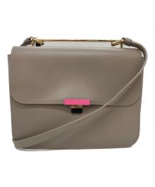 FURLA（フルラ）の古着「エリジールショルダーバッグ」｜グレー