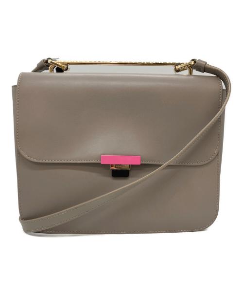 FURLA（フルラ）FURLA (フルラ) エリジールショルダーバッグ グレーの古着・服飾アイテム