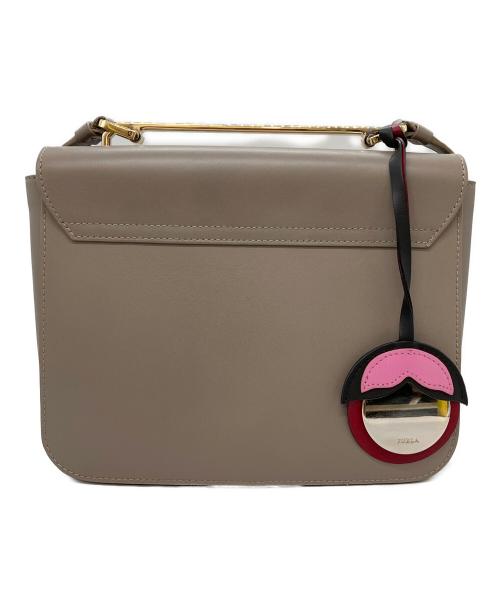 FURLA（フルラ）FURLA (フルラ) エリジールショルダーバッグ グレーの古着・服飾アイテム