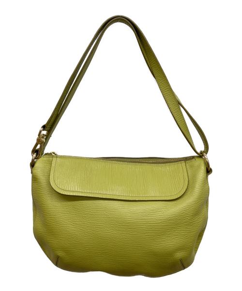 FURLA（フルラ）FURLA (フルラ) ショルダーバッグ 黄緑の古着・服飾アイテム