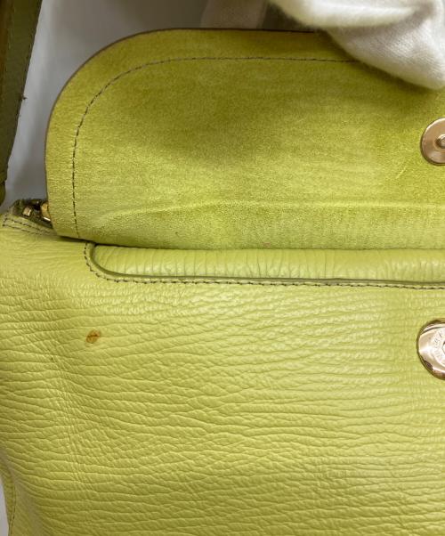 FURLA（フルラ）FURLA (フルラ) ショルダーバッグ 黄緑の古着・服飾アイテム