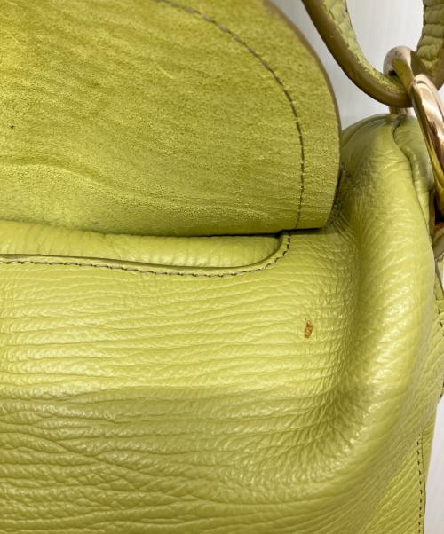 FURLA（フルラ）FURLA (フルラ) ショルダーバッグ 黄緑の古着・服飾アイテム