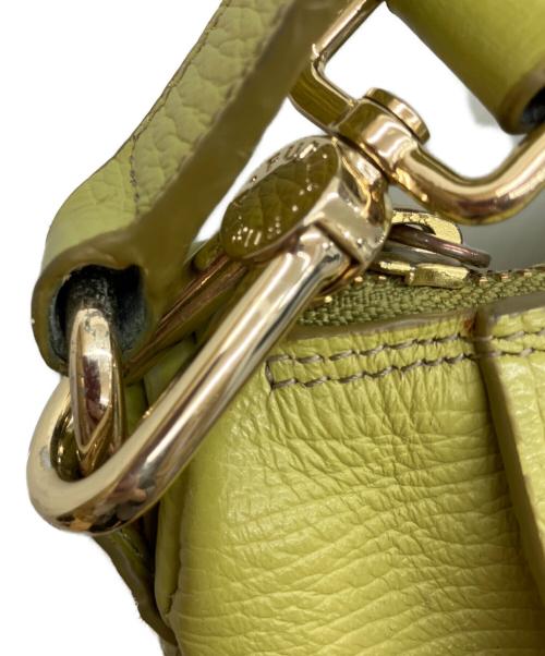 FURLA（フルラ）FURLA (フルラ) ショルダーバッグ 黄緑の古着・服飾アイテム