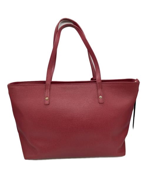 FURLA（フルラ）FURLA (フルラ) レザートートバッグ レッドの古着・服飾アイテム