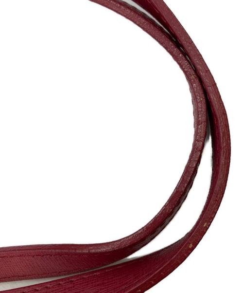 FURLA（フルラ）FURLA (フルラ) レザートートバッグ レッドの古着・服飾アイテム