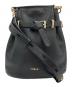 FURLA（フルラ）の古着「Auraミニバケット2wayクロスボディバッグ」｜ブラック
