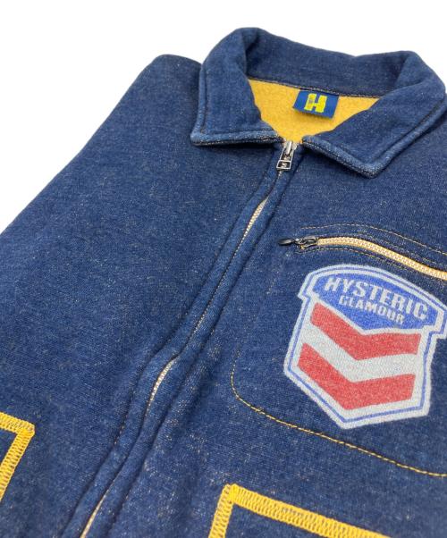 Hysteric Glamour（ヒステリックグラマー）Hysteric Glamour (ヒステリックグラマー) ジップアップジャケット ネイビー サイズ:FREEの古着・服飾アイテム